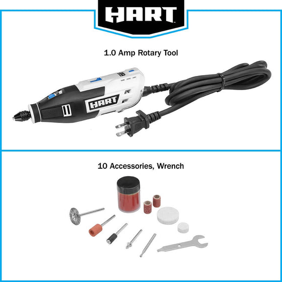 1.0 Amp 2-Speed Rotary Tool