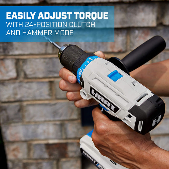 20V 1/2" Cordless Hammer Drill Kit