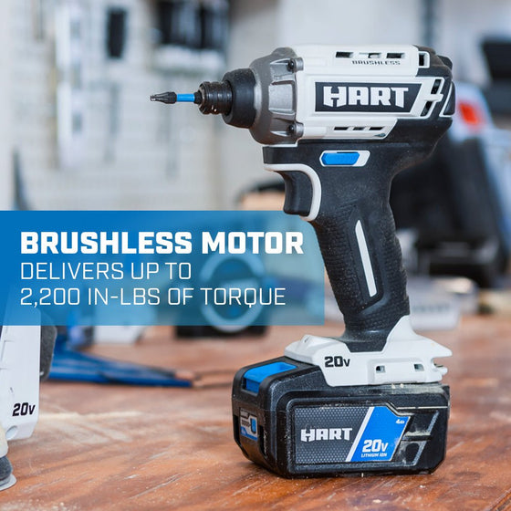 20V Brushless Impact Driver Kit