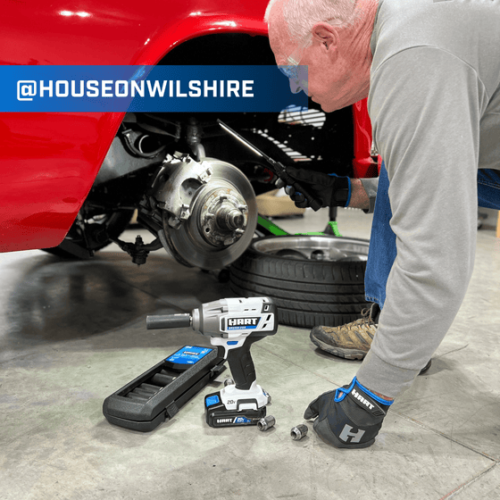 20V 1/2" Battery Powered Brushless Impact Wrench (Battery and Charger Not Included)