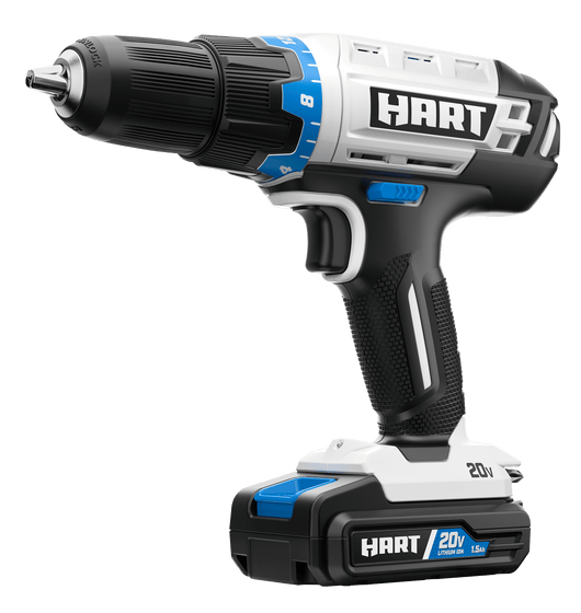 20V 4-Tool Combo Kit (1/2" Drill/Driver, Impact Driver, Reciprocating Saw, LED Light, (2) 1.5Ah Lithium-Ion Batteries)