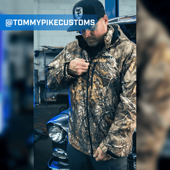 20V Cordless Heated Camo Jacket Kit