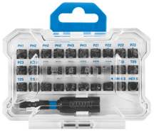 31 PC. Magnetic Impact Driver Bit Set