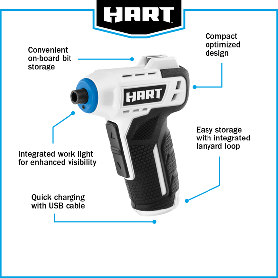 4V Cordless Rechargeable Screwdriver