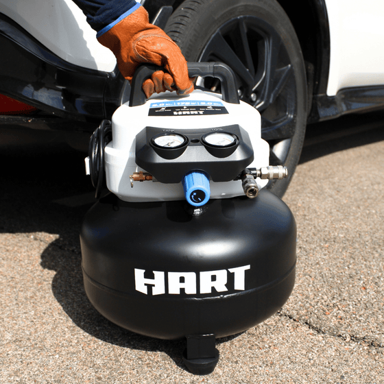 6 Gallon 1.5 HP Pancake Air Compressor