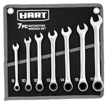 7PC. MM Ratcheting Wrench Set