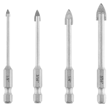 Glass & Tile Drill Bit Set