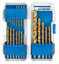 Picture of 21 Pc Titanium Drill Bit Set with Storage Case